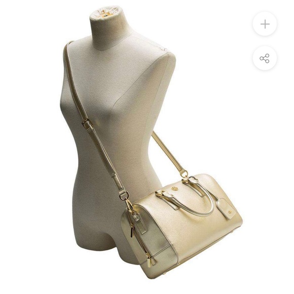 Robinson Middy satchel by Tory Burch with wallet - Picture 2 of 12